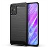 Carbon Case elastyczne etui pokrowiec Samsung Galaxy S20 czarny